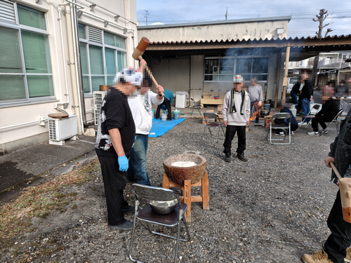 餅つき大会